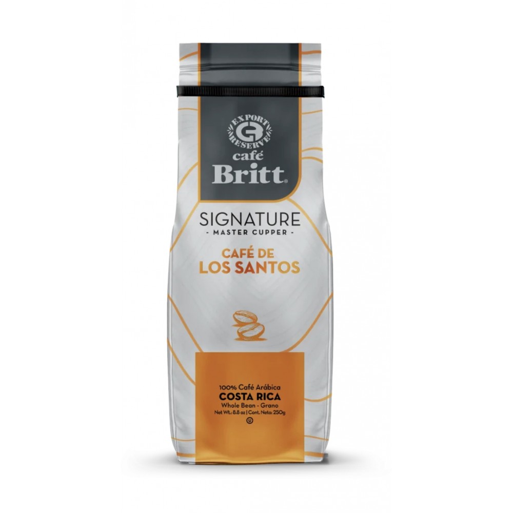 Café Britt Signature Los Santos pupiņas 250 gr